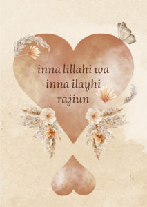 Kaart bij overlijden